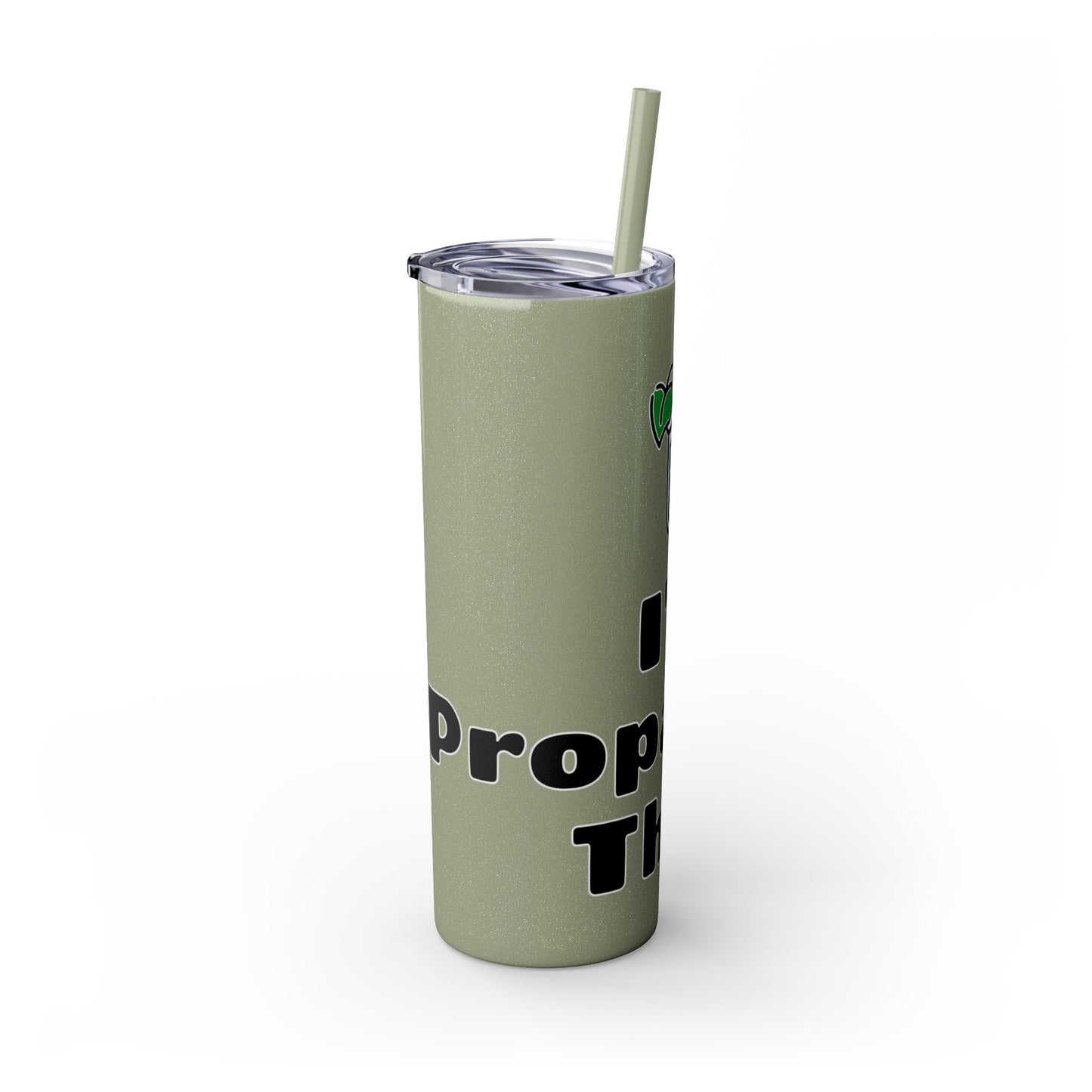 Skinny Tumbler with Straw, 20oz