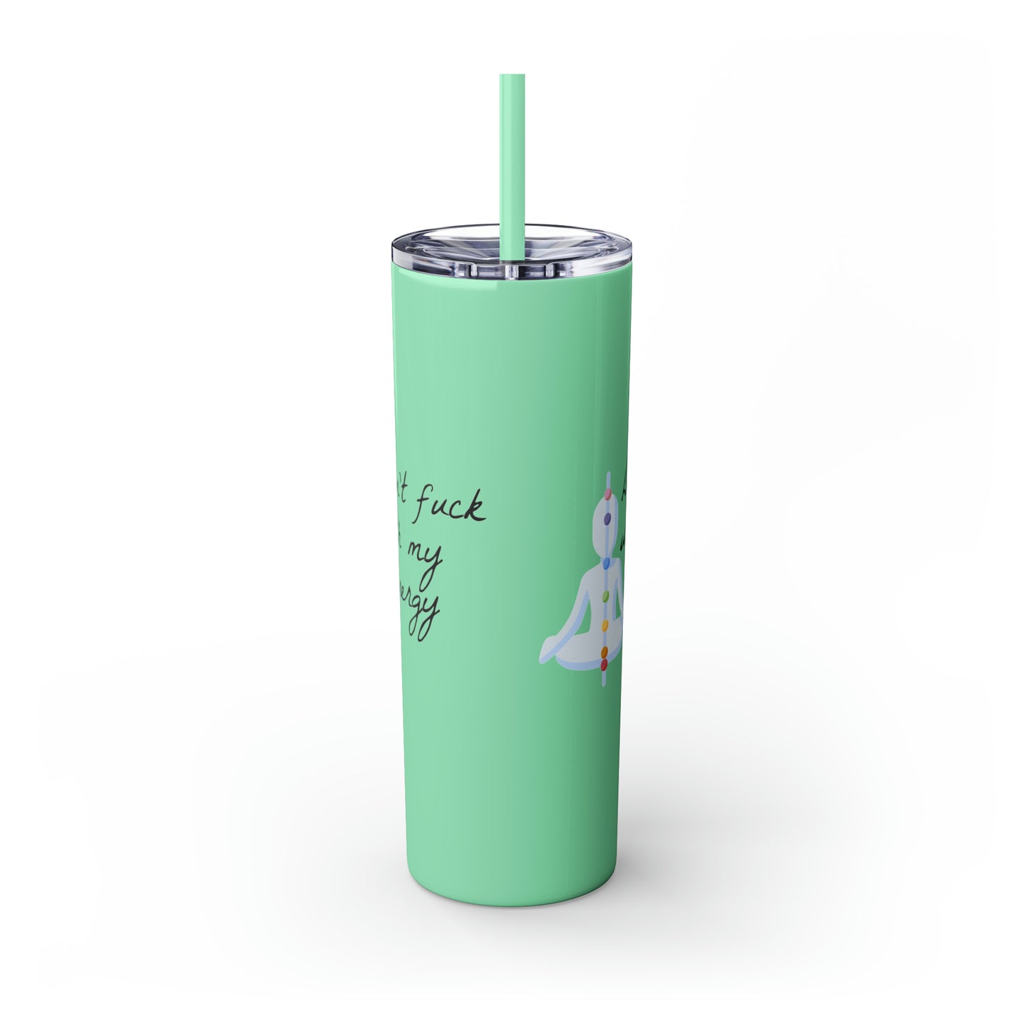 Skinny Tumbler with Straw, 20oz