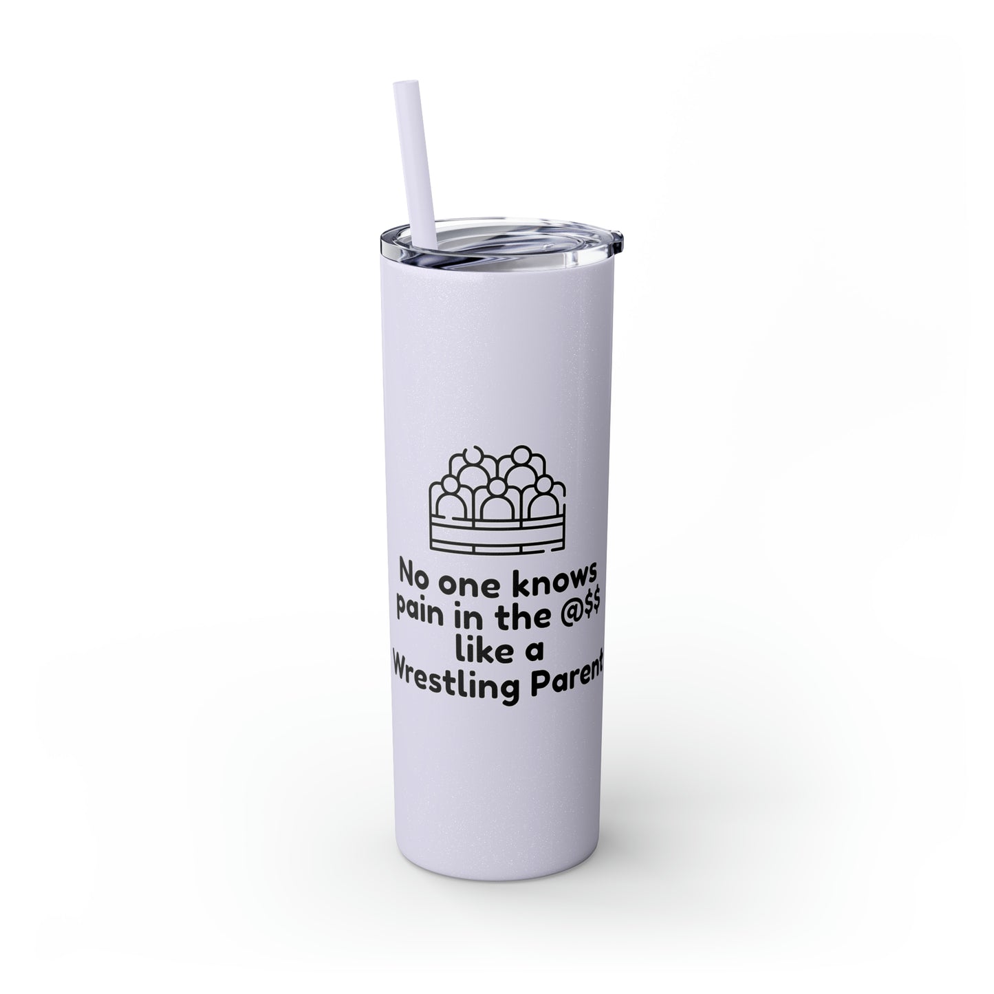 Skinny Tumbler with Straw, 20oz