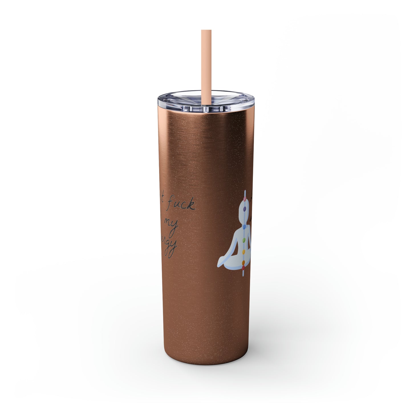 Skinny Tumbler with Straw, 20oz