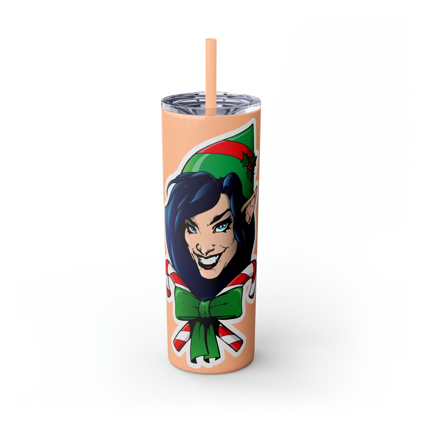 Skinny Tumbler with Straw, 20oz