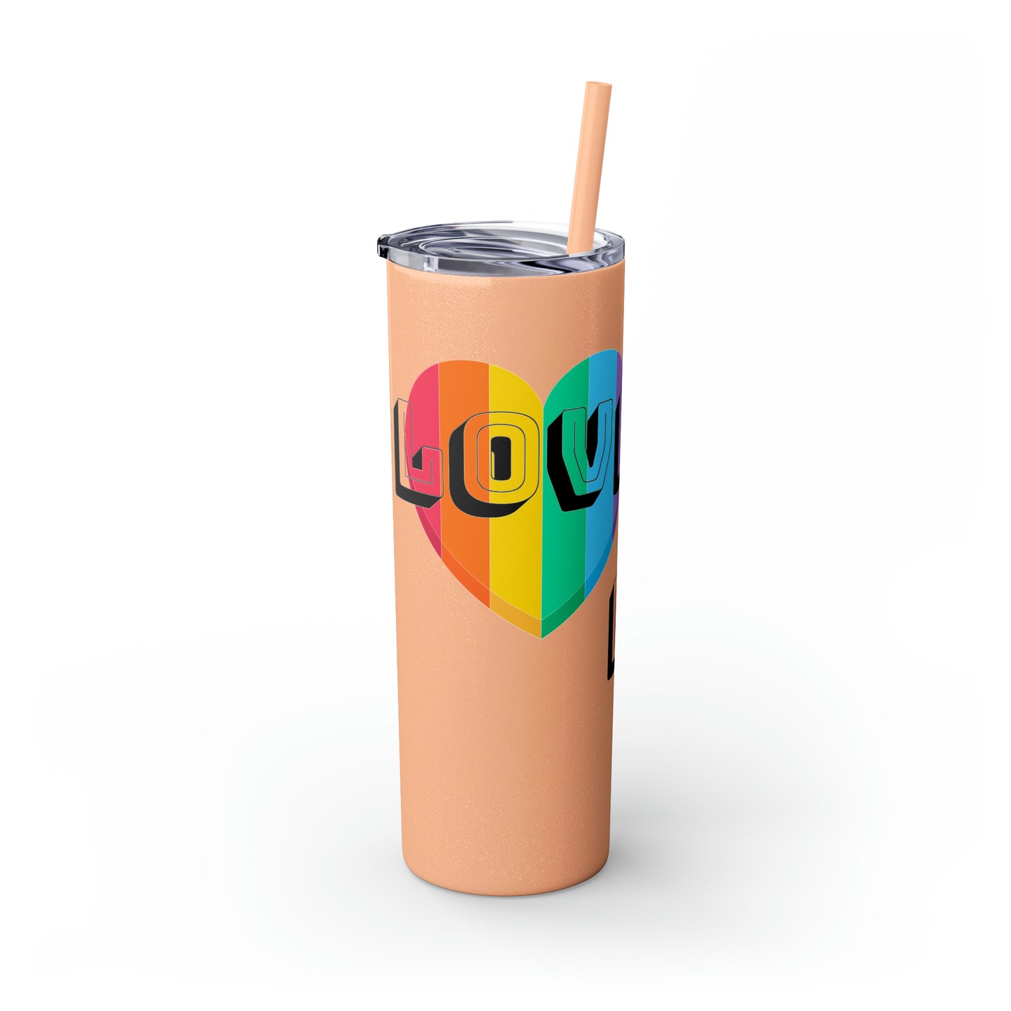 Copy of Skinny Tumbler with Straw, 20oz