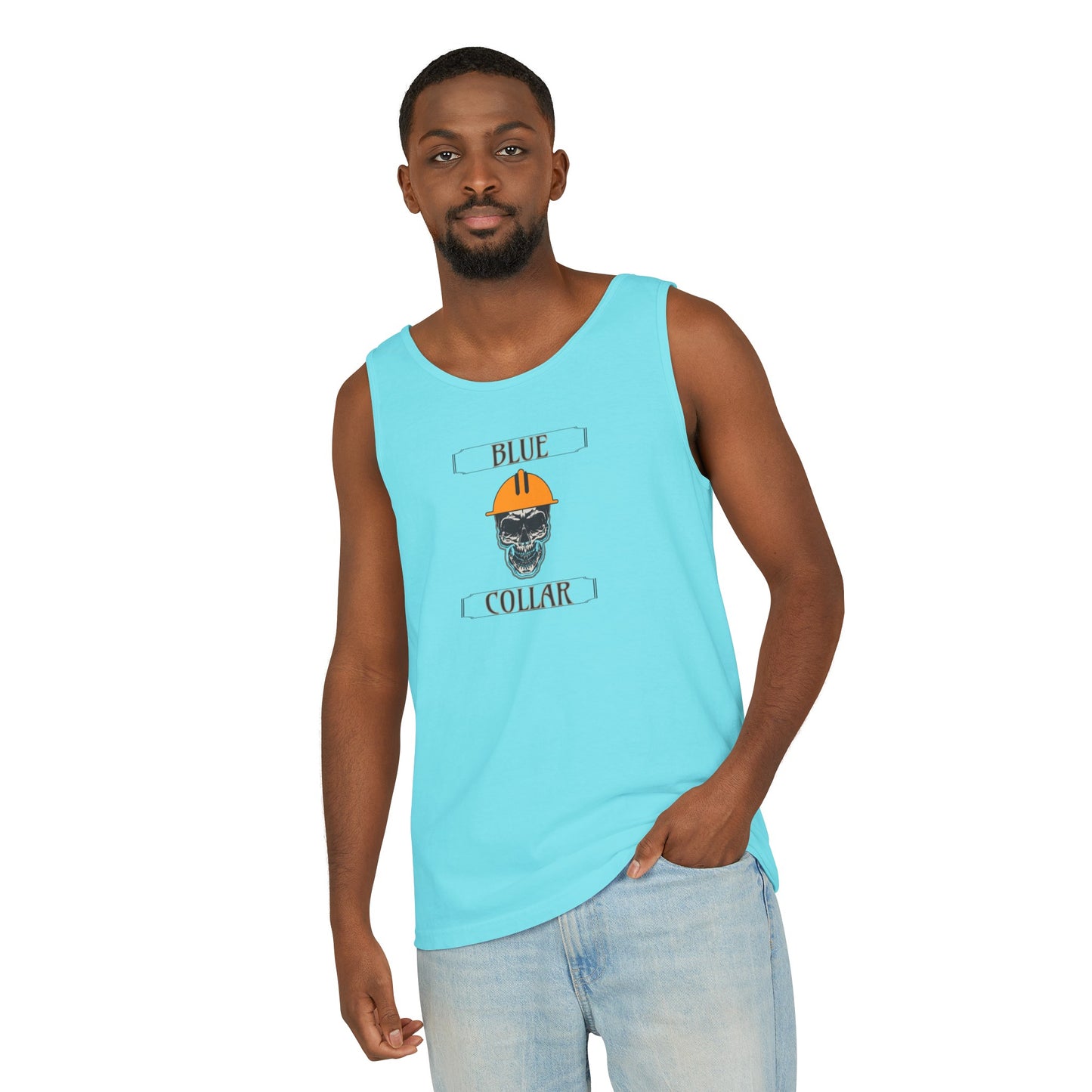 Blue Collar Unisex Garment-Dyed Tank Top