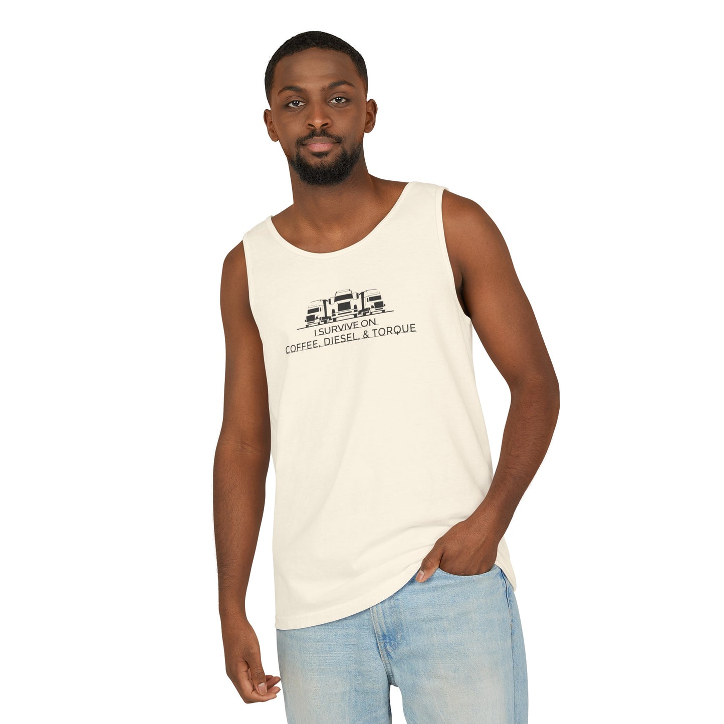 Trucker Survival Unisex Garment-Dyed Tank Top