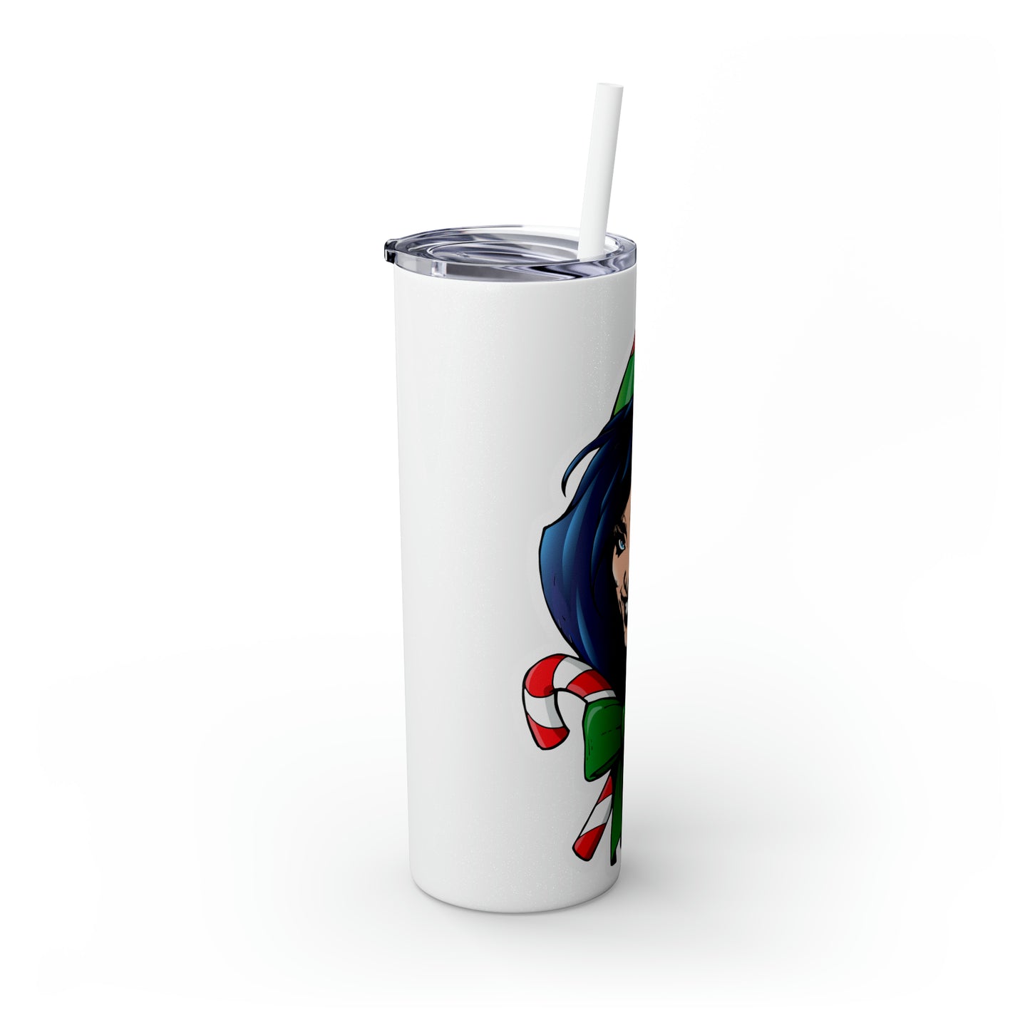 Skinny Tumbler with Straw, 20oz