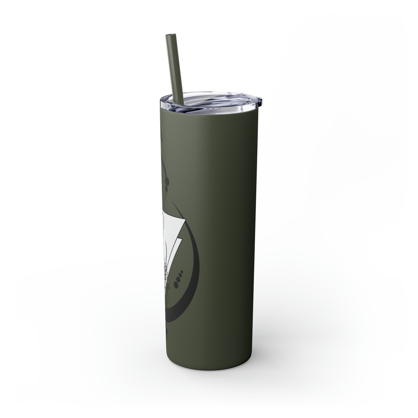 Skinny Tumbler with Straw, 20oz