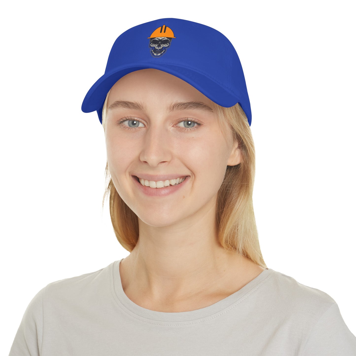 Hard Hat Skull Low Profile Baseball Cap