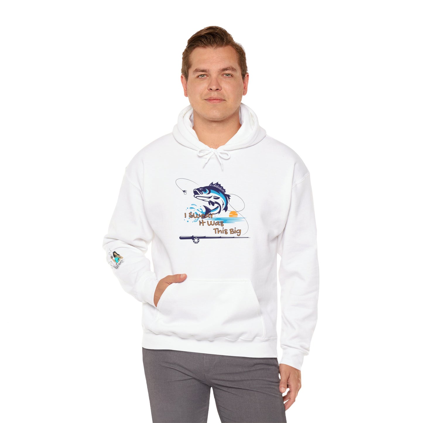 Big Ol Fish Unisex Heavy Blend™ Hooded Sweatshirt