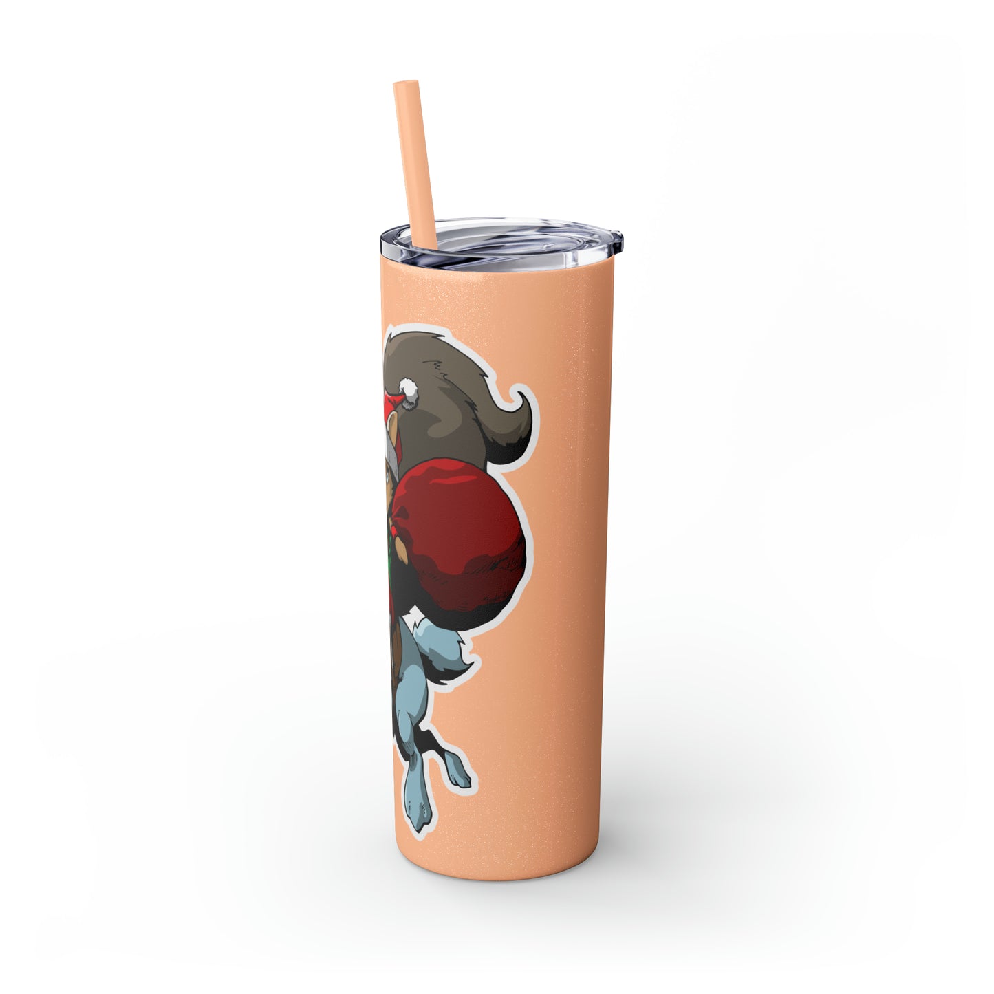 Skinny Tumbler with Straw, 20oz