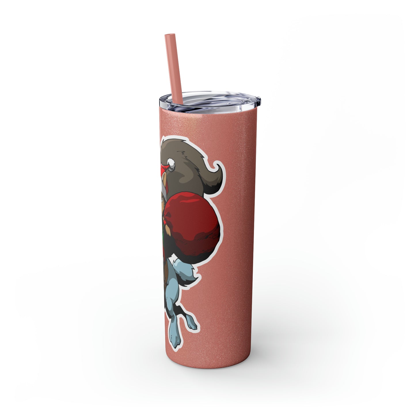 Skinny Tumbler with Straw, 20oz