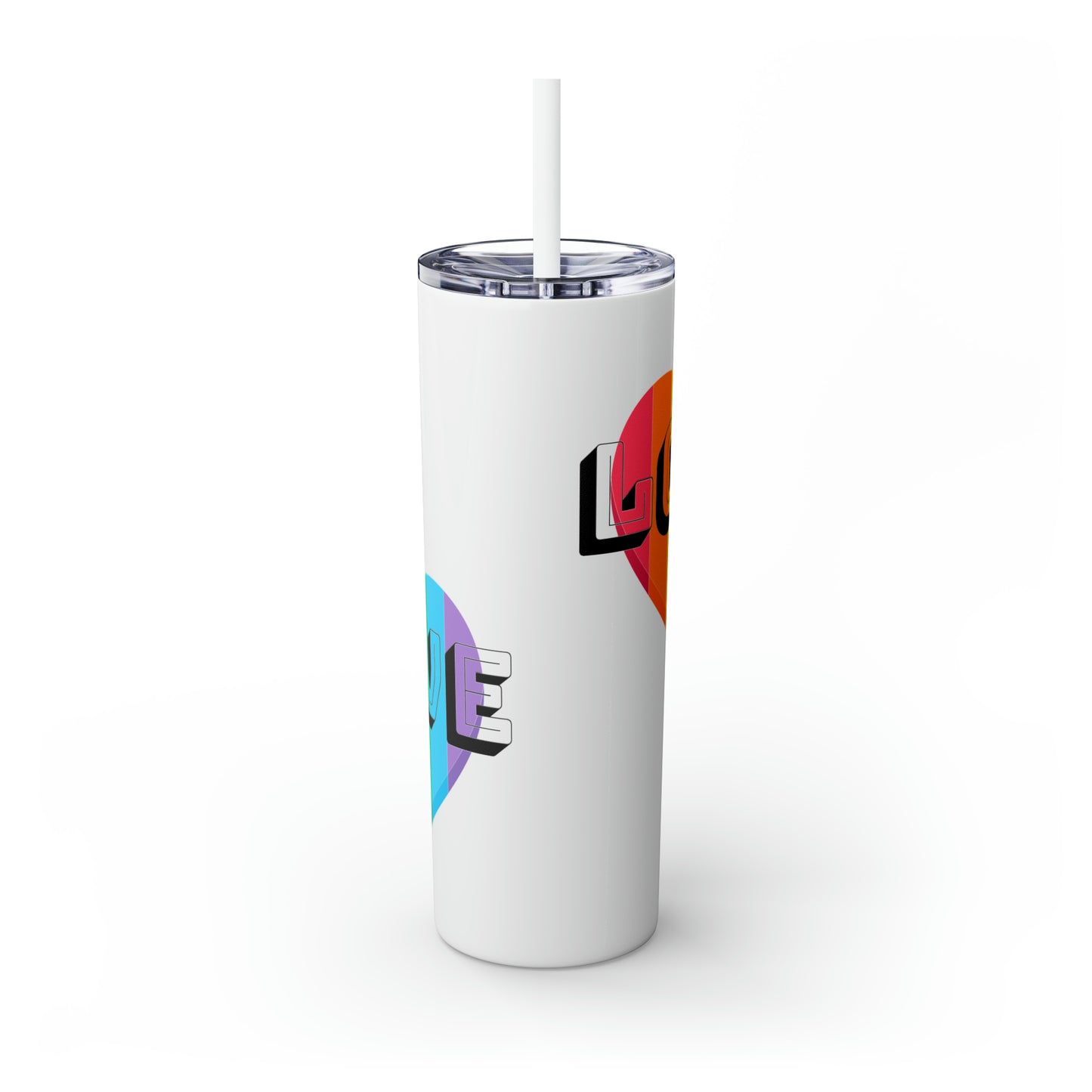 Copy of Skinny Tumbler with Straw, 20oz