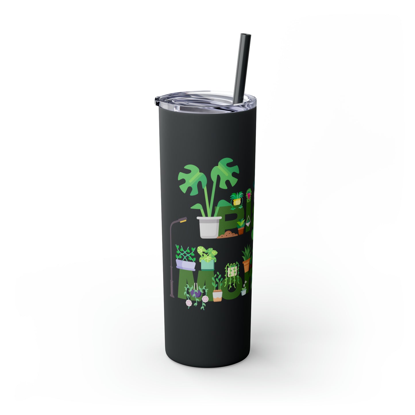 Skinny Tumbler with Straw, 20oz