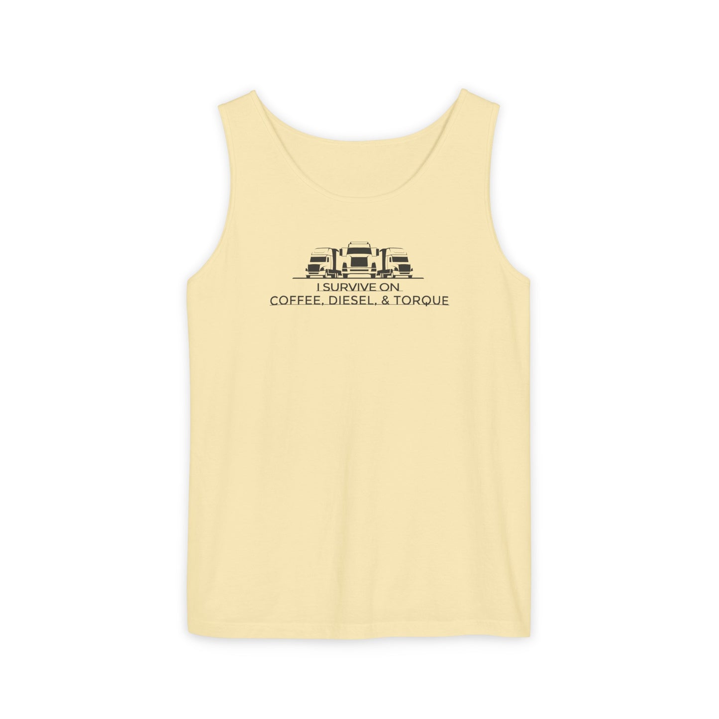 Trucker Survival Unisex Garment-Dyed Tank Top