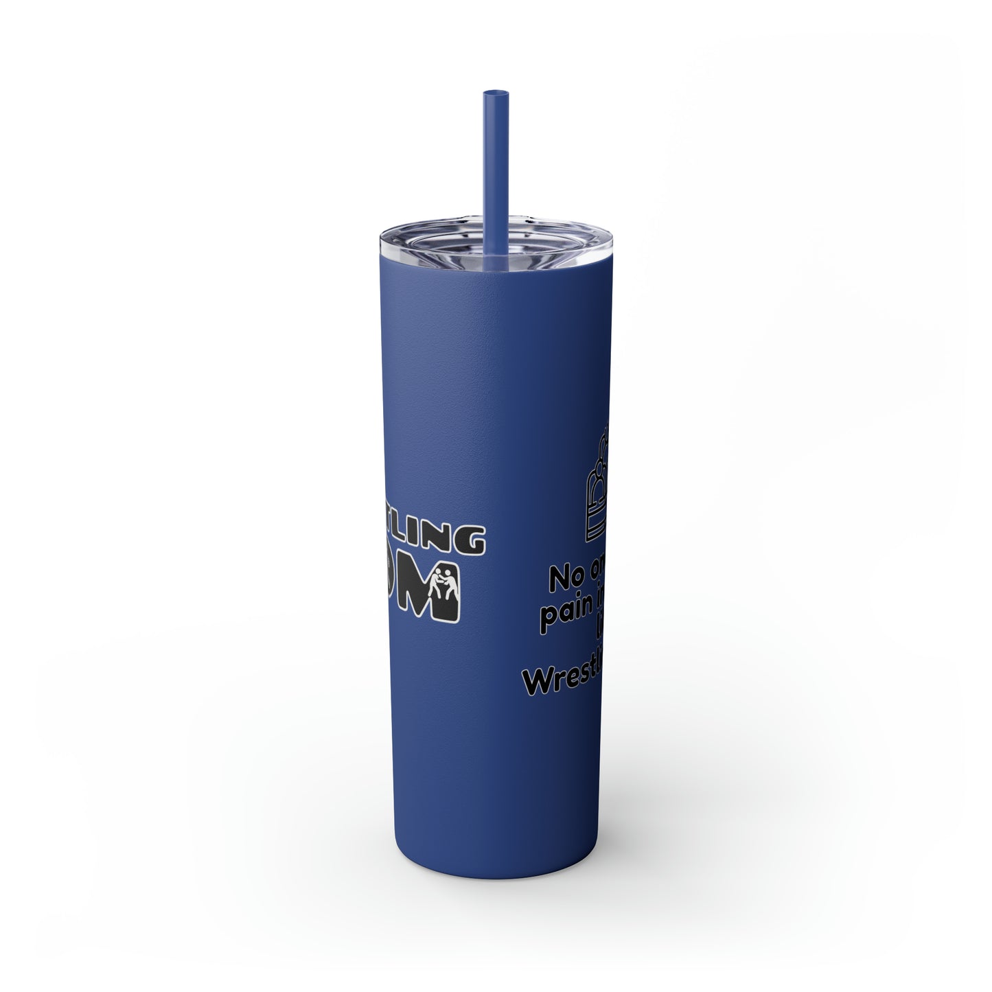 Skinny Tumbler with Straw, 20oz