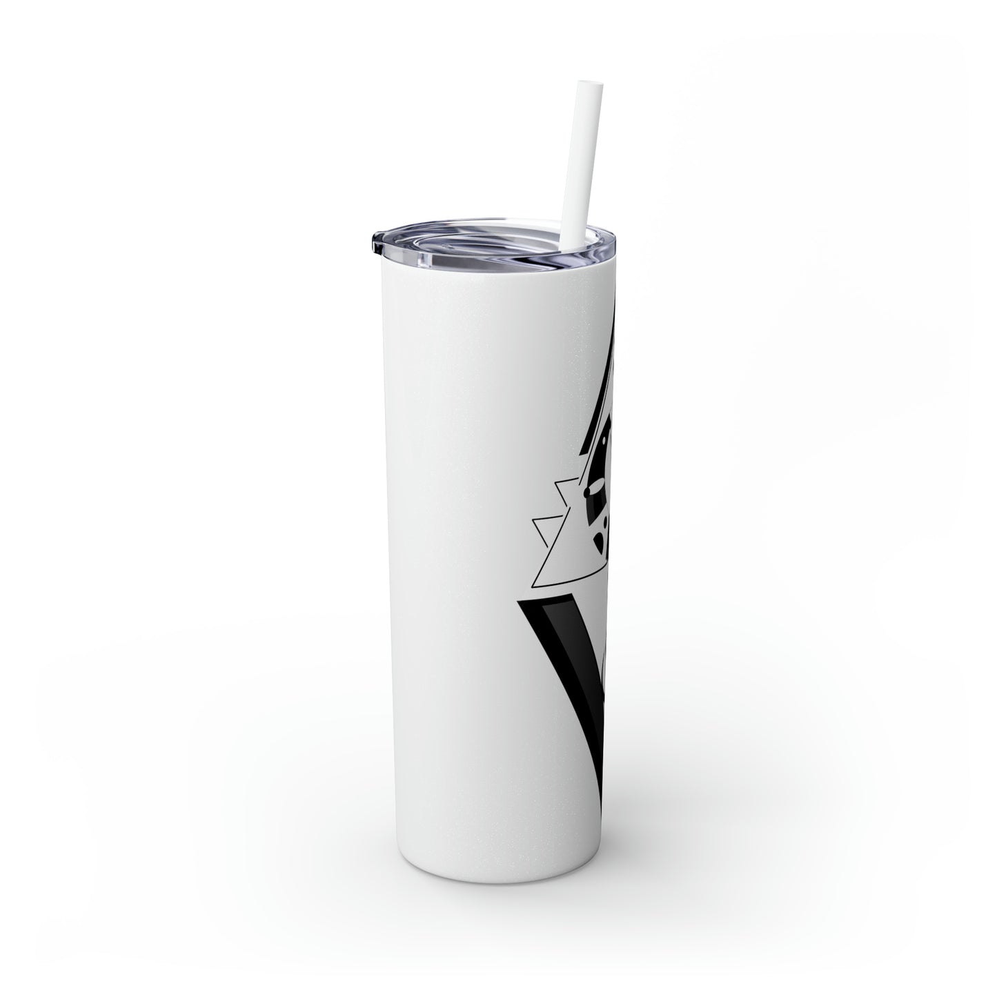 Skinny Tumbler with Straw, 20oz