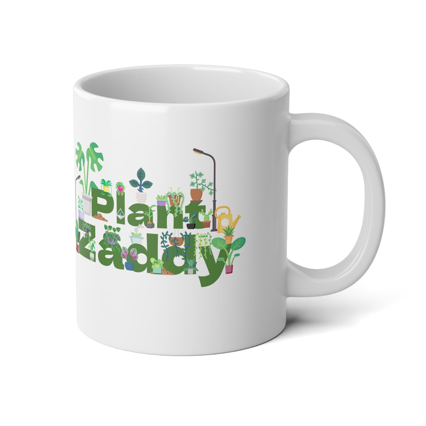 Plant Zaddy Coffee Jumbo Mug, 20oz