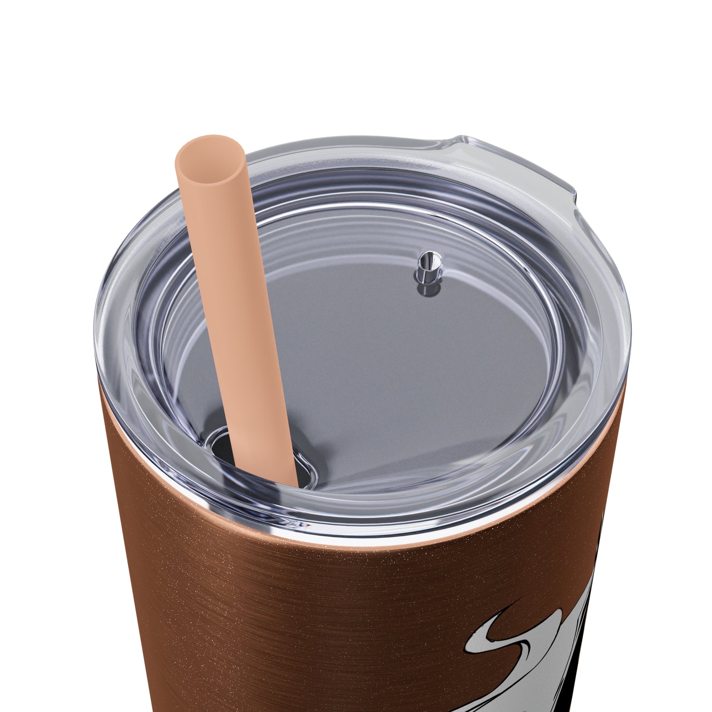 Skinny Tumbler with Straw, 20oz