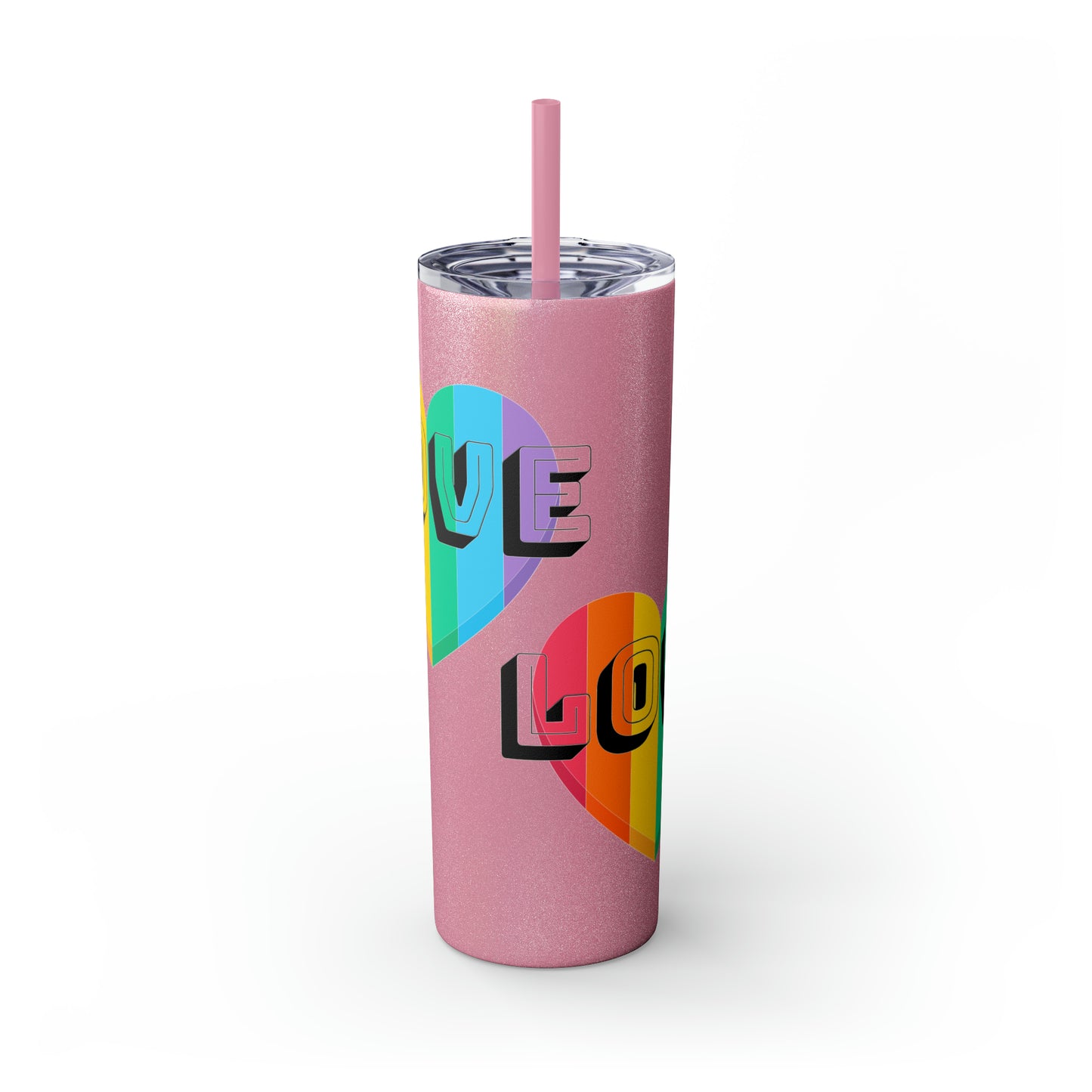 Copy of Skinny Tumbler with Straw, 20oz