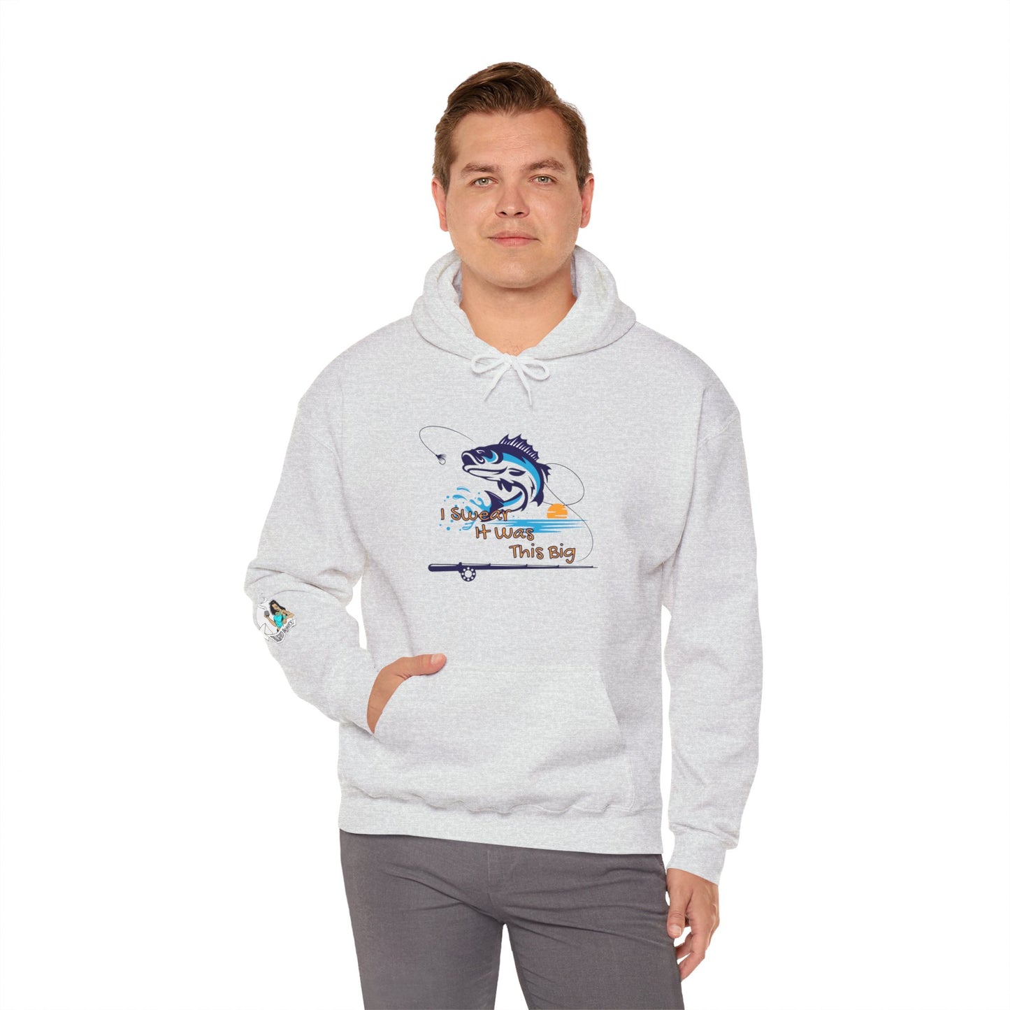 Big Ol Fish Unisex Heavy Blend™ Hooded Sweatshirt