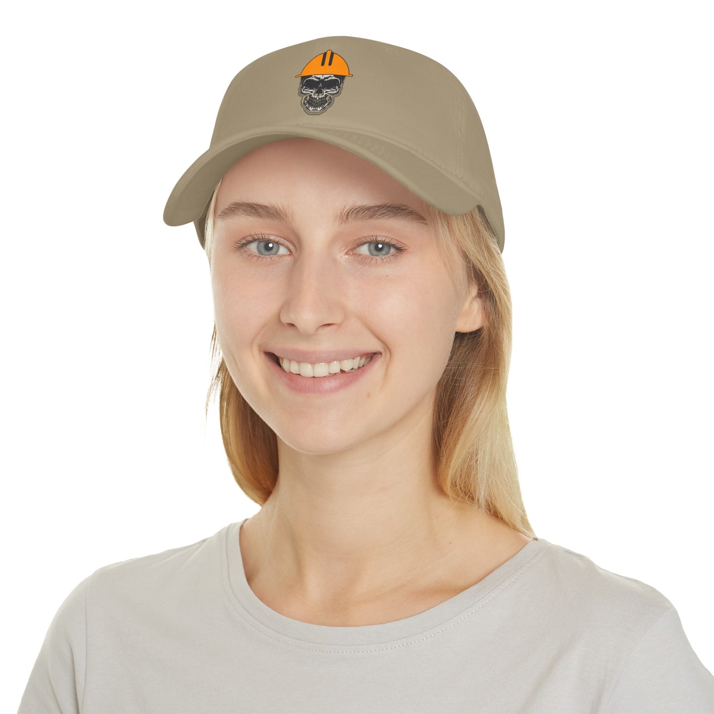 Hard Hat Skull Low Profile Baseball Cap