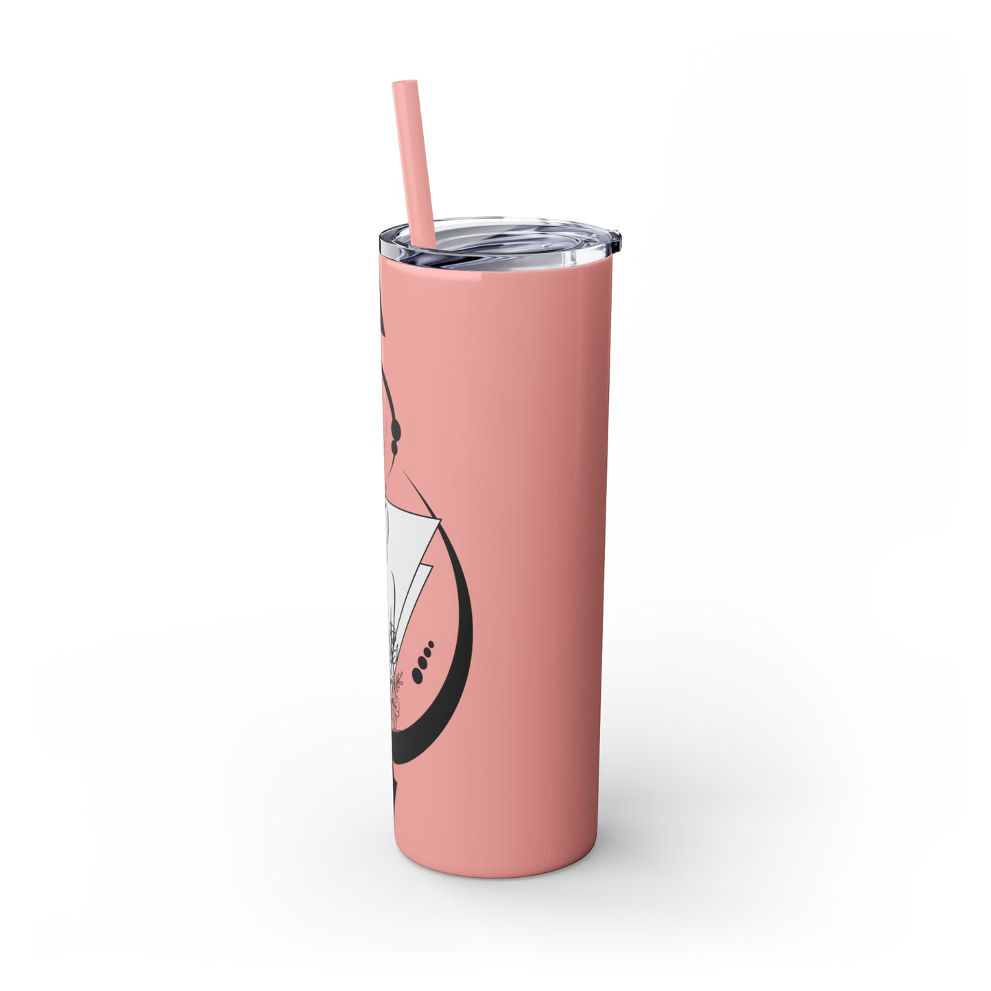 Skinny Tumbler with Straw, 20oz