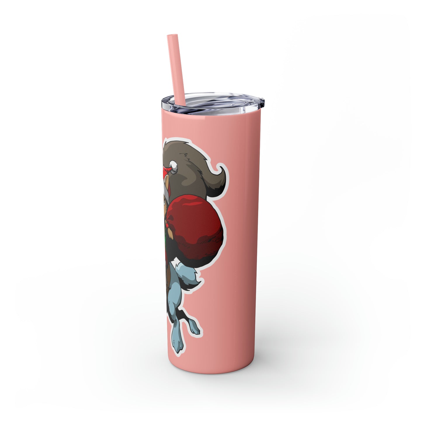 Skinny Tumbler with Straw, 20oz