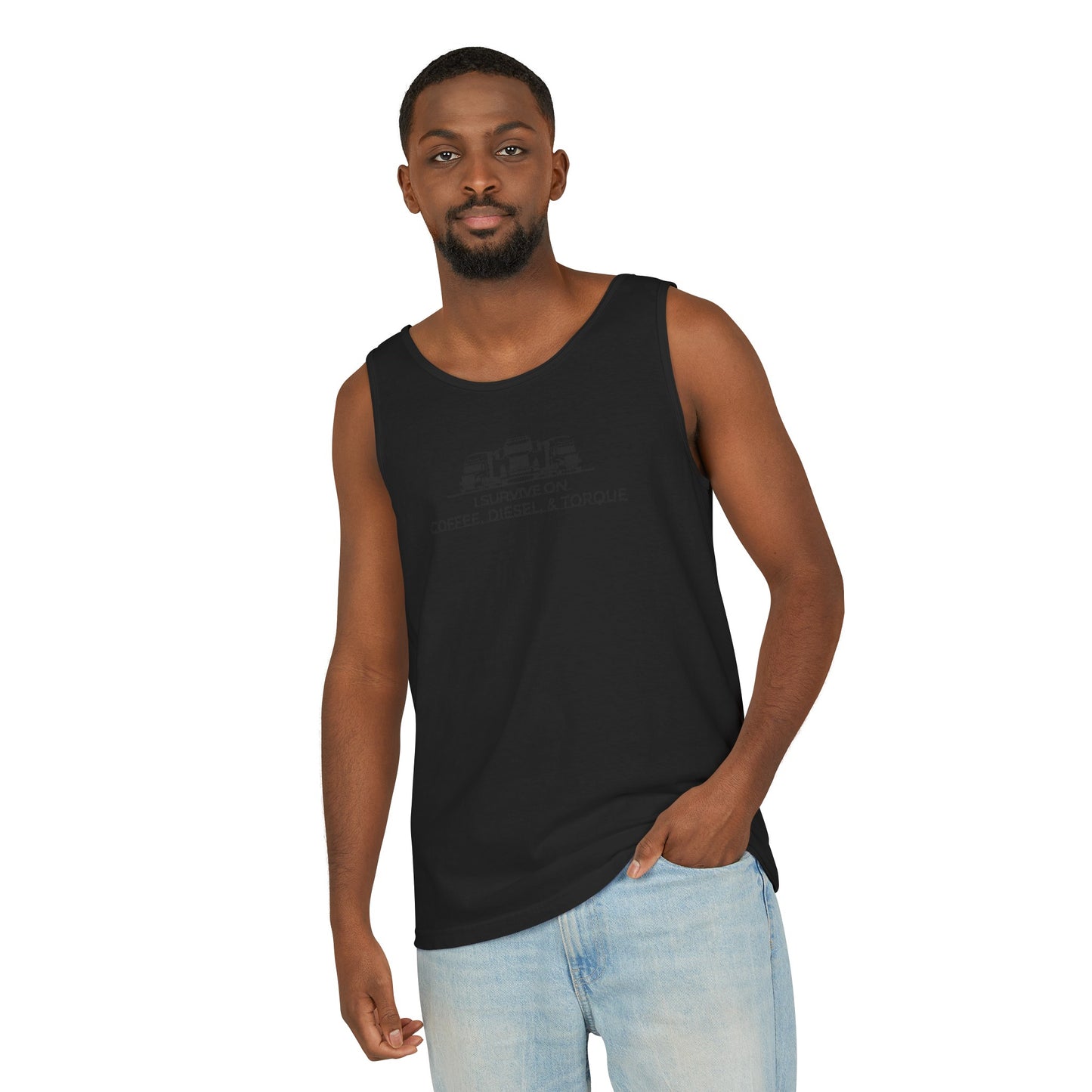 Trucker Survival Unisex Garment-Dyed Tank Top