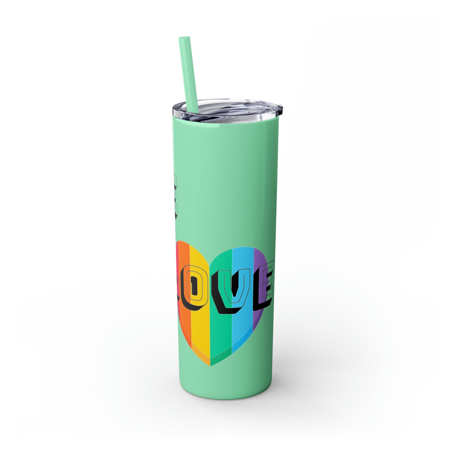 Copy of Skinny Tumbler with Straw, 20oz