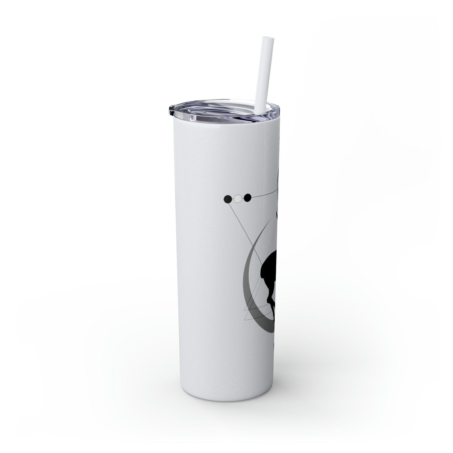 Skinny Tumbler with Straw, 20oz