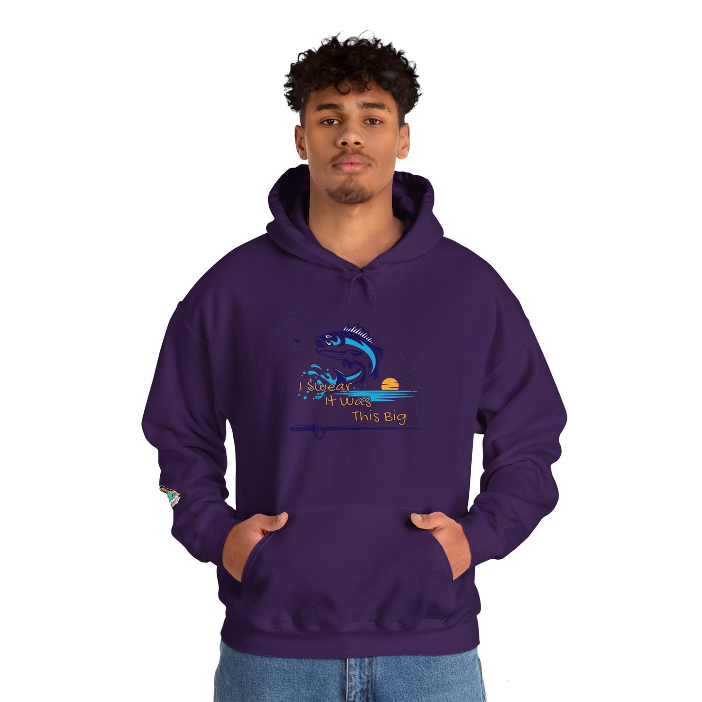 Big Ol Fish Unisex Heavy Blend™ Hooded Sweatshirt