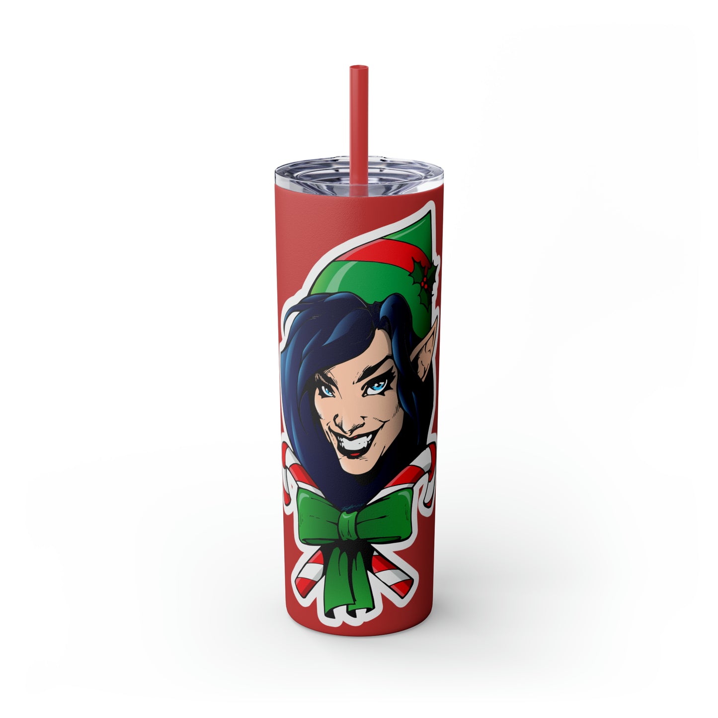 Skinny Tumbler with Straw, 20oz