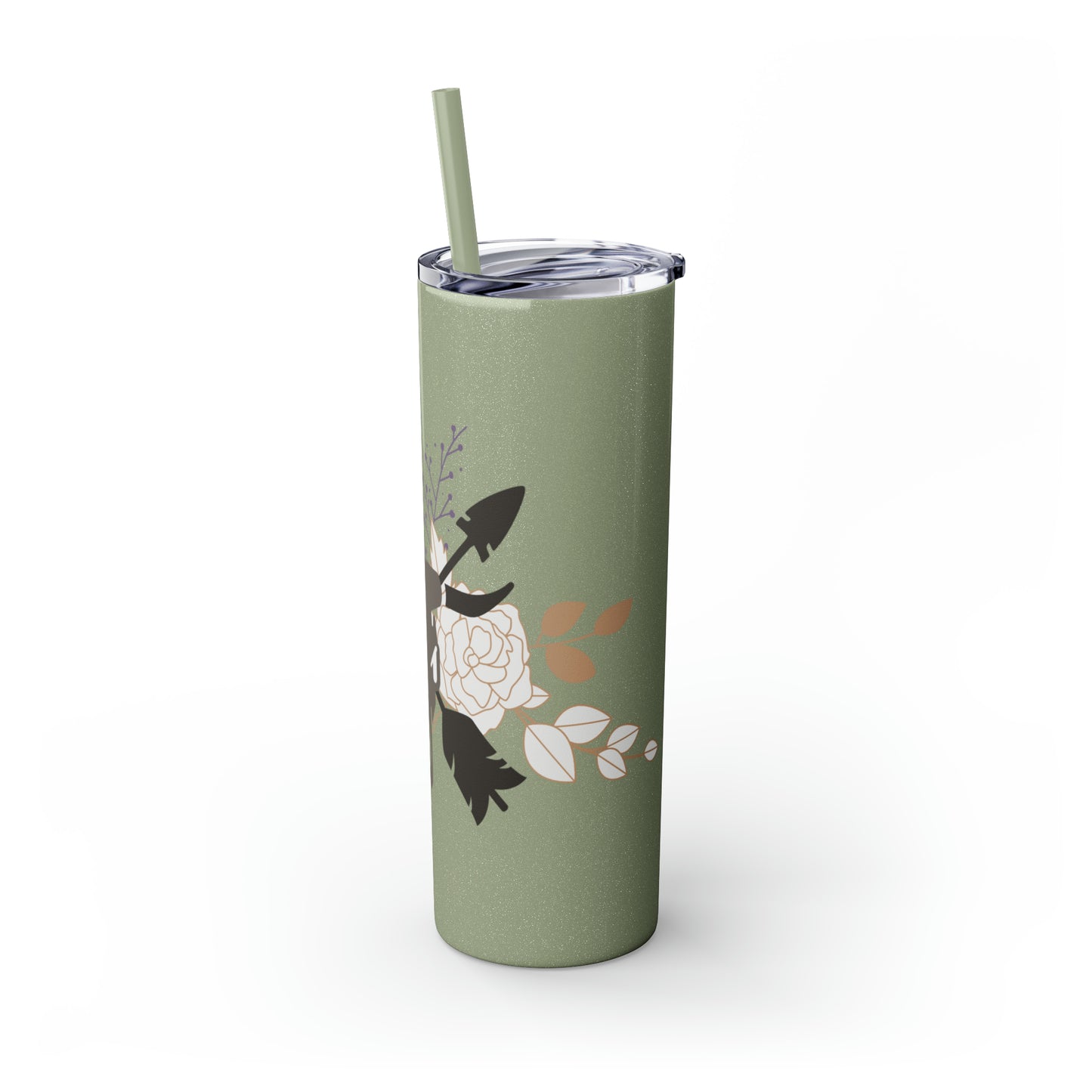 Skinny Tumbler with Straw, 20oz