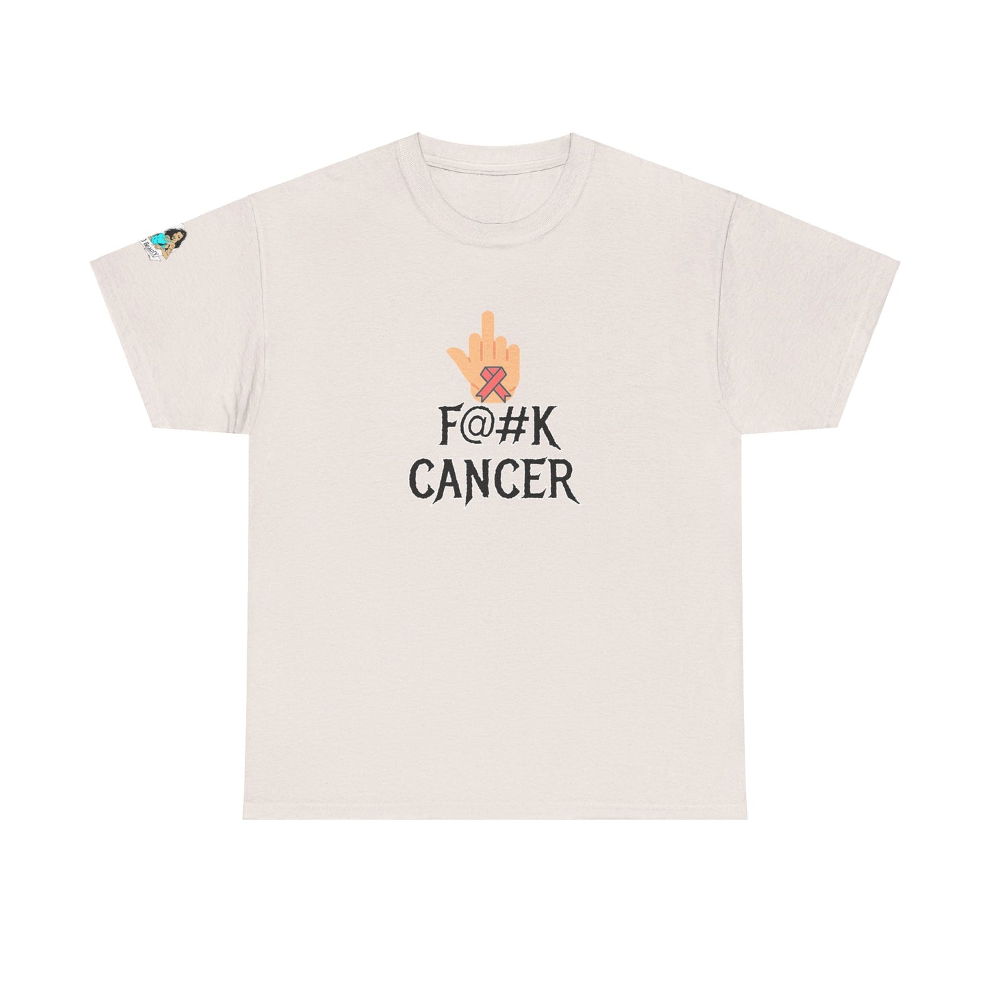 F CANCER Unisex Heavy Cotton Tee