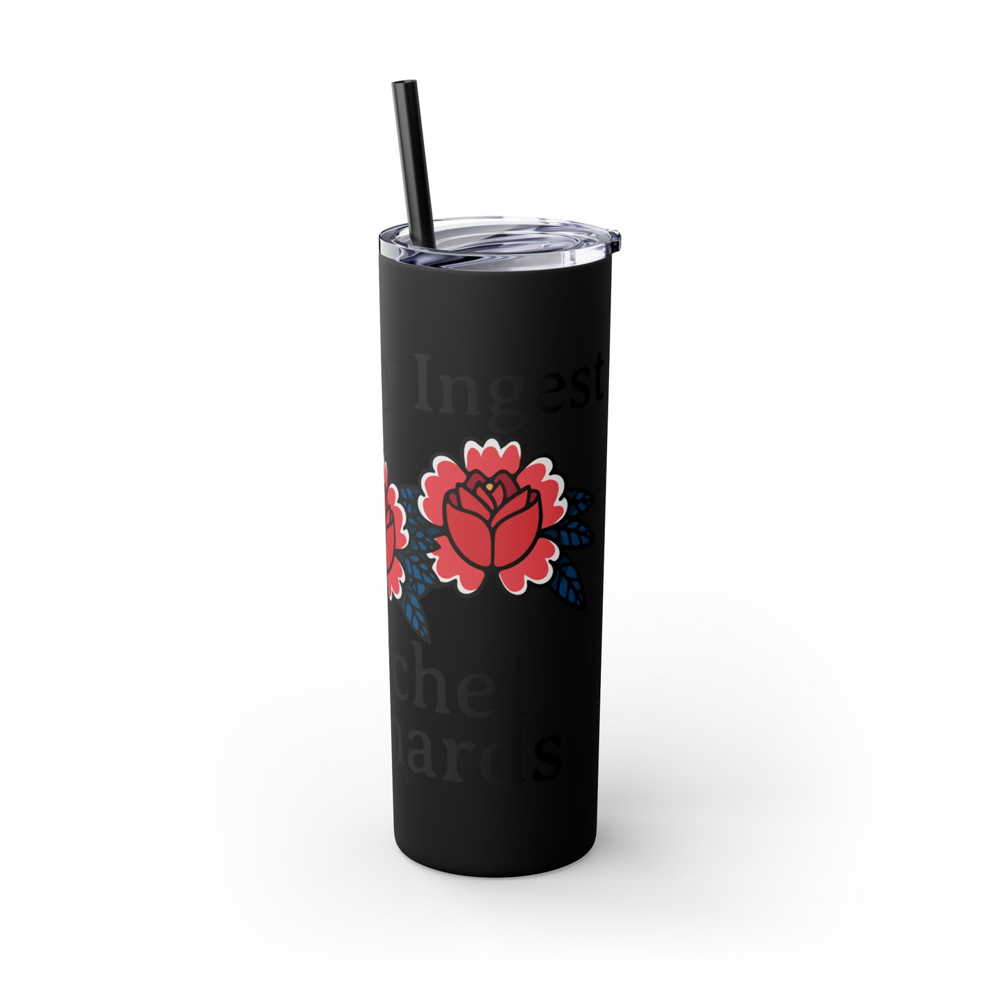 Skinny Tumbler with Straw, 20oz