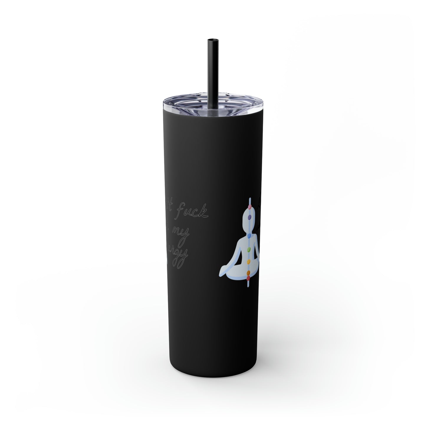 Skinny Tumbler with Straw, 20oz