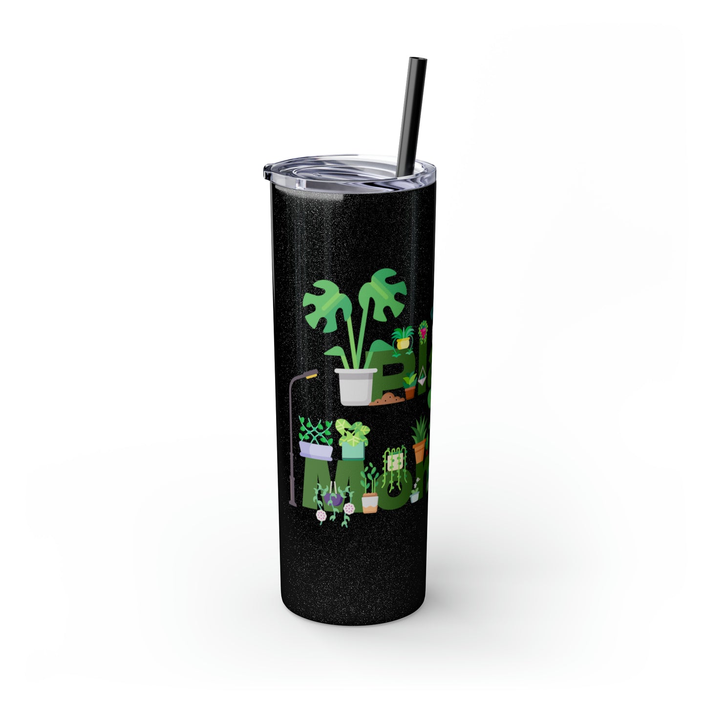 Skinny Tumbler with Straw, 20oz