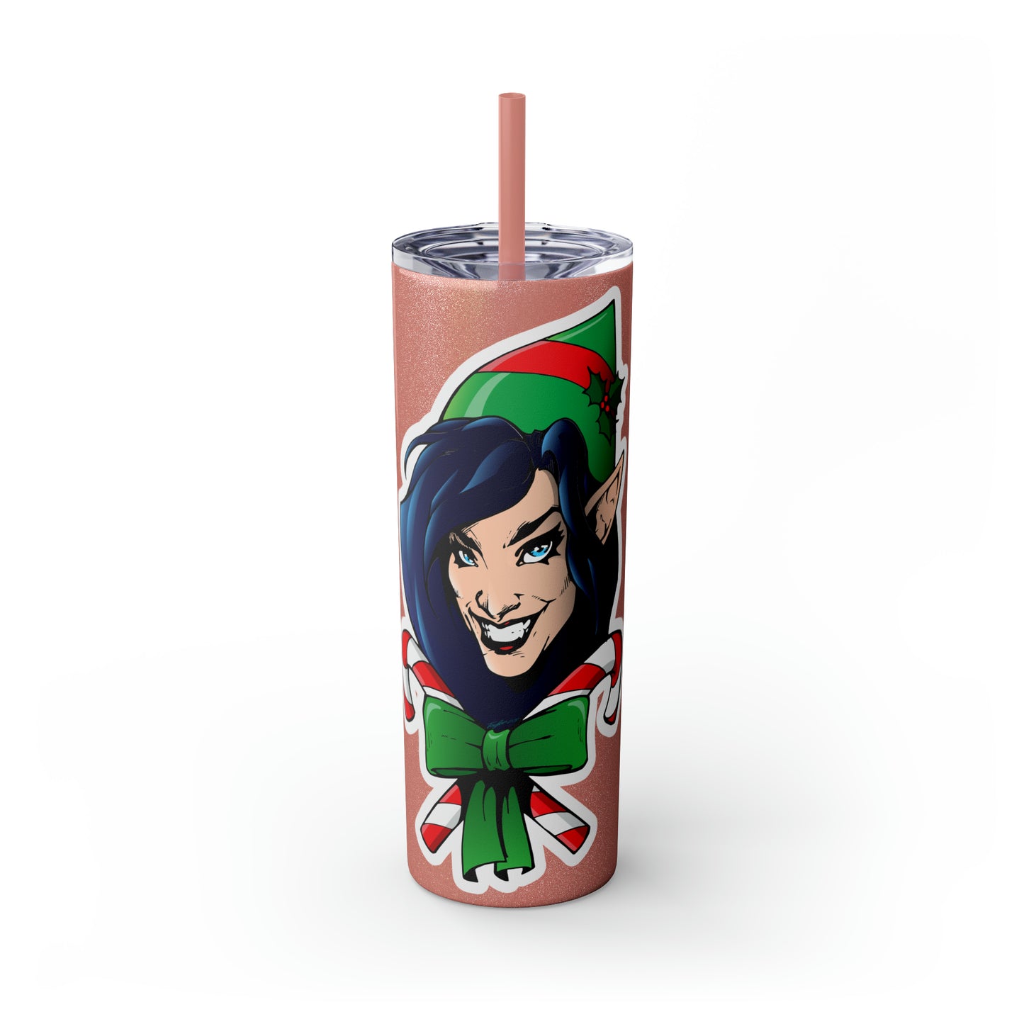 Skinny Tumbler with Straw, 20oz