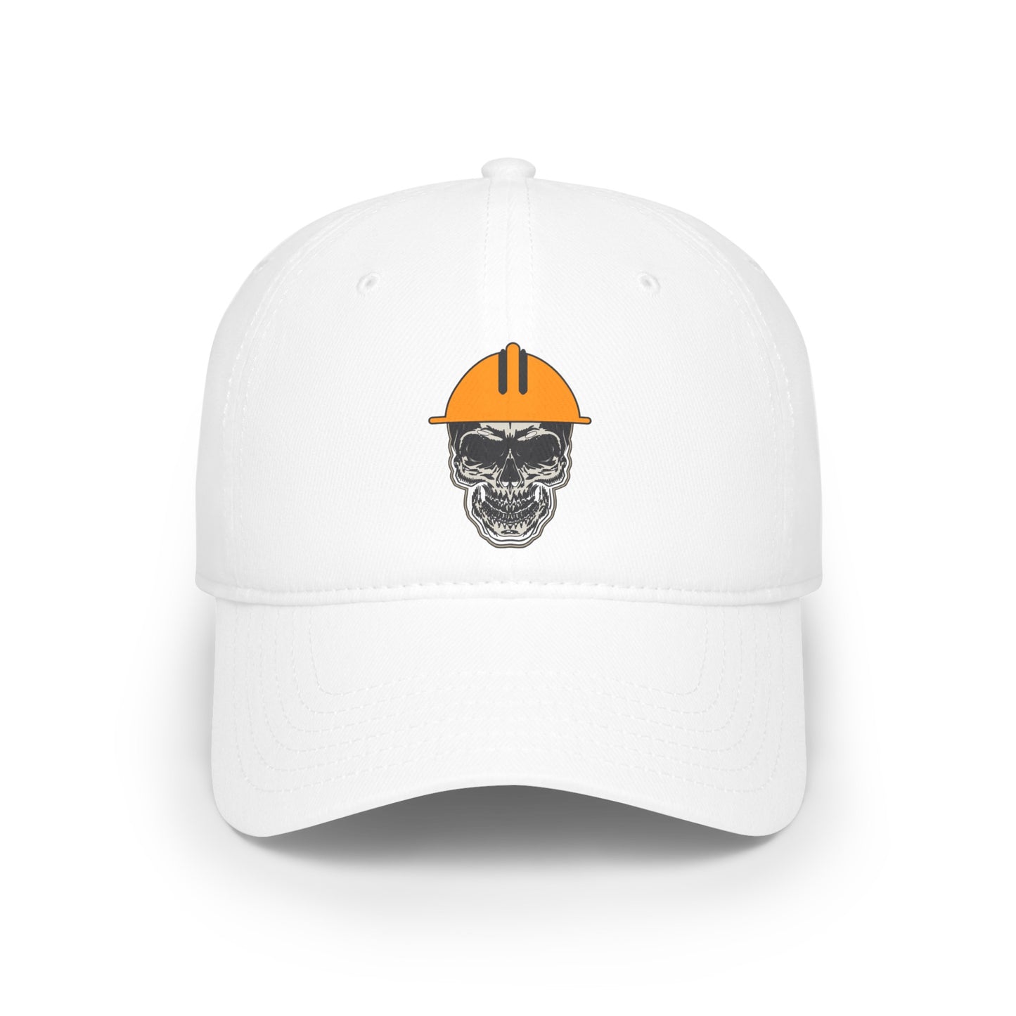 Hard Hat Skull Low Profile Baseball Cap