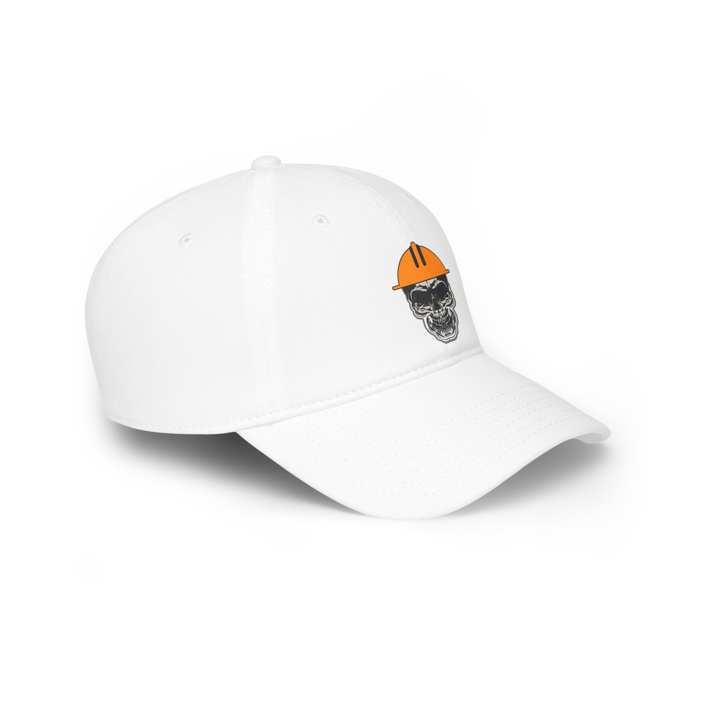 Hard Hat Skull Low Profile Baseball Cap