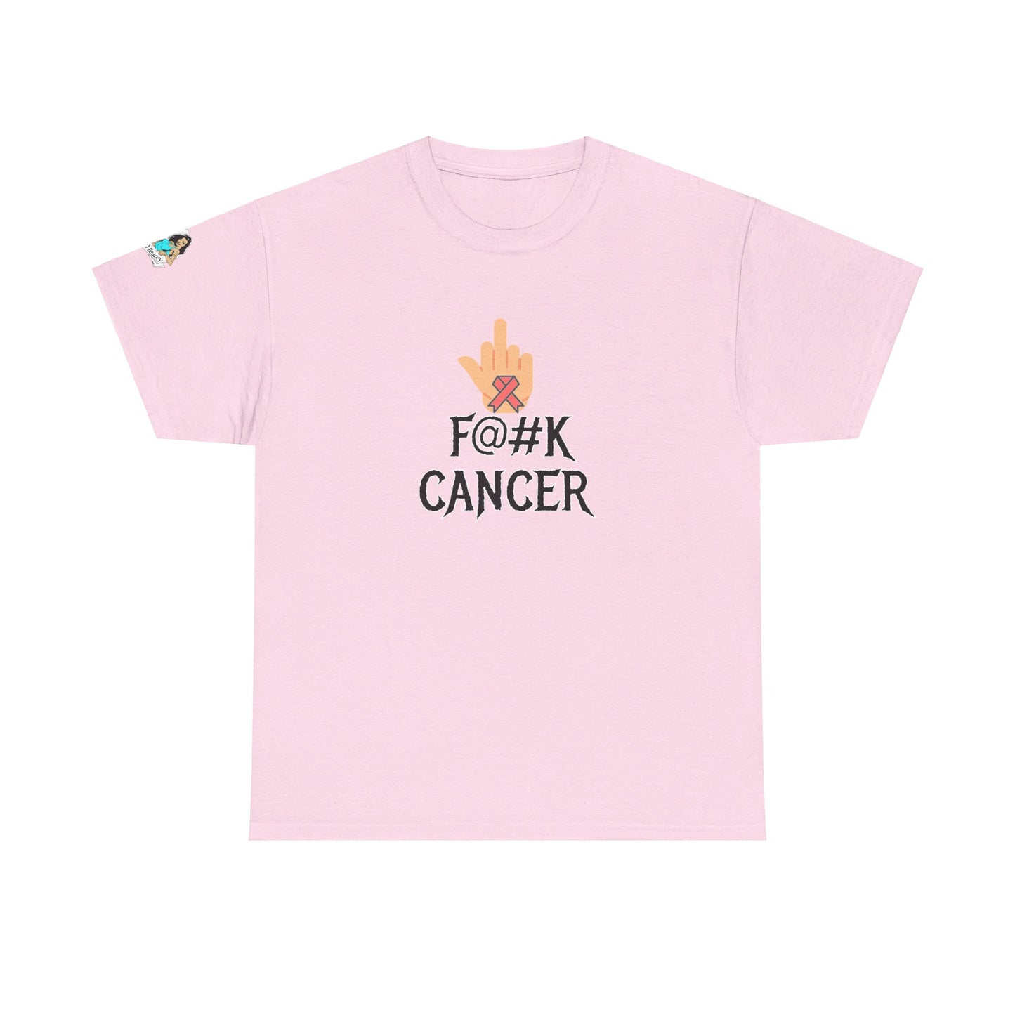 F CANCER Unisex Heavy Cotton Tee