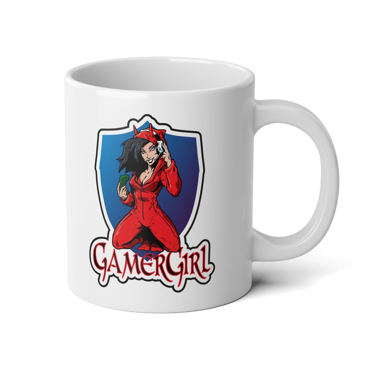 Gamer Girl Jumbo Mug, 20oz