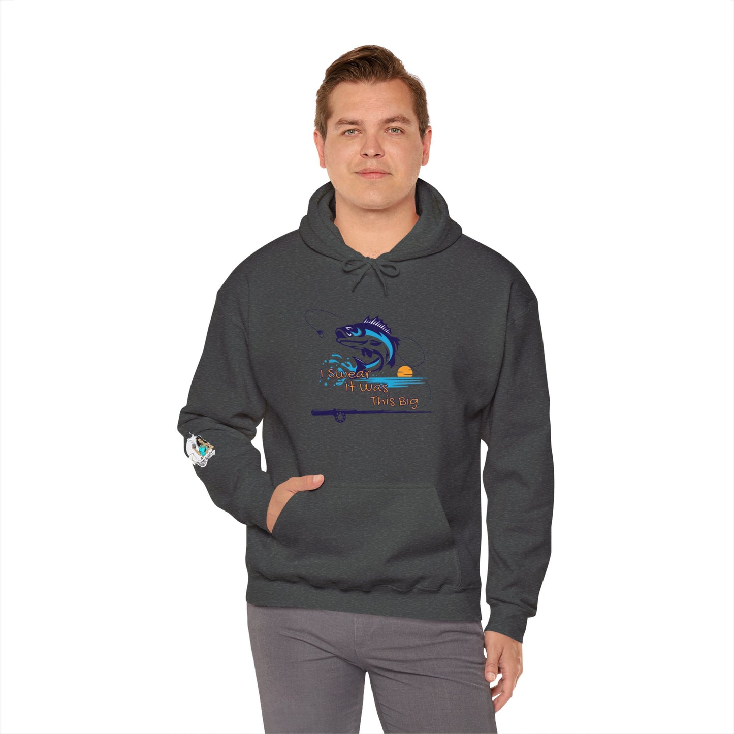 Big Ol Fish Unisex Heavy Blend™ Hooded Sweatshirt