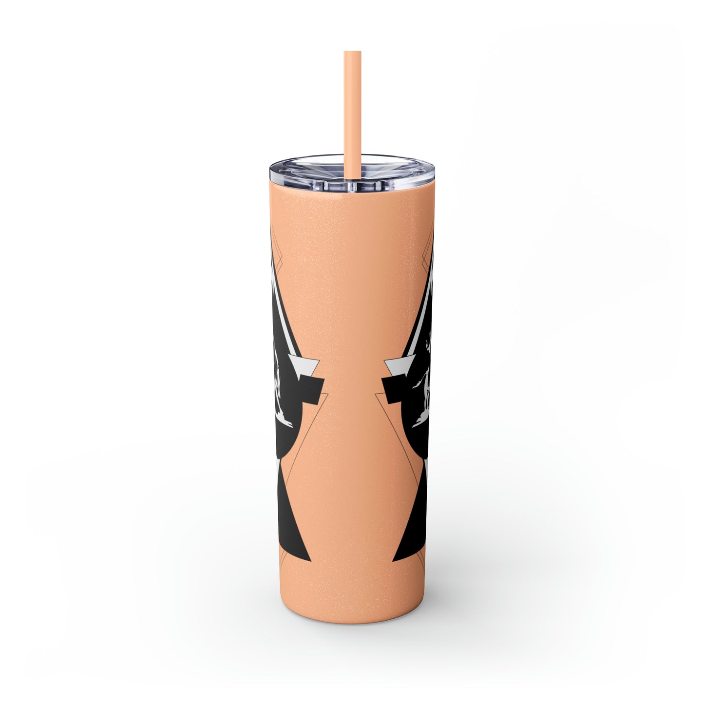 Skinny Tumbler with Straw, 20oz