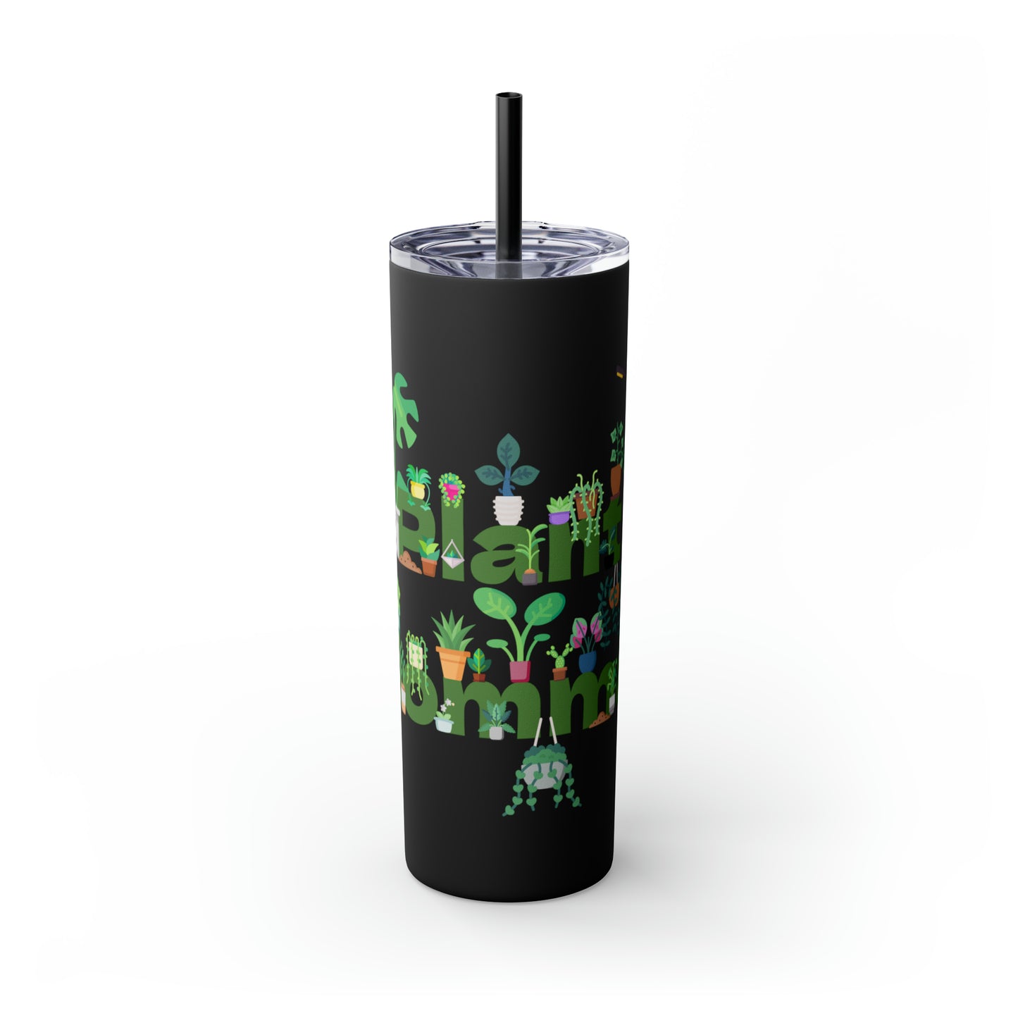 Skinny Tumbler with Straw, 20oz