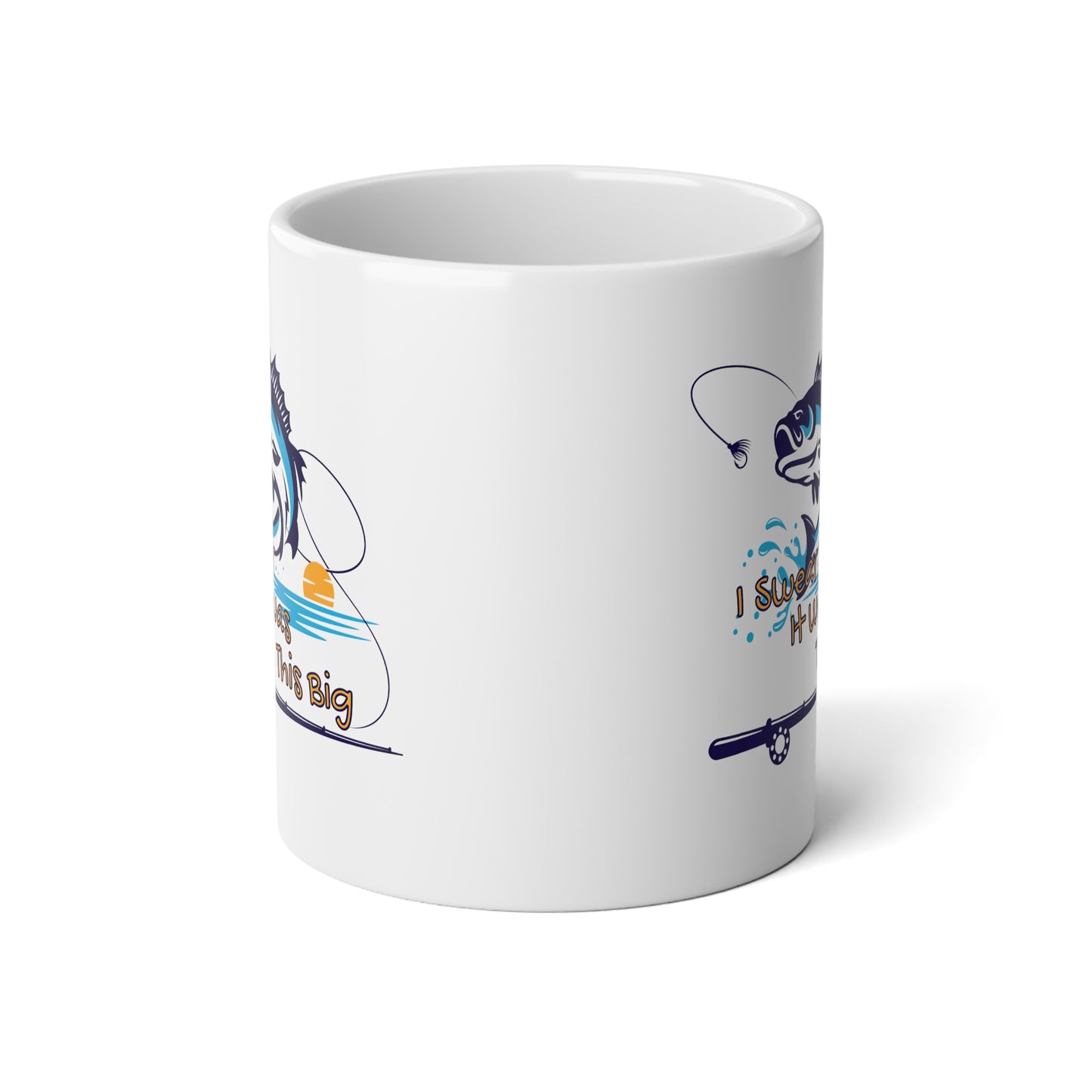 Big Ol Fish Jumbo Mug, 20oz