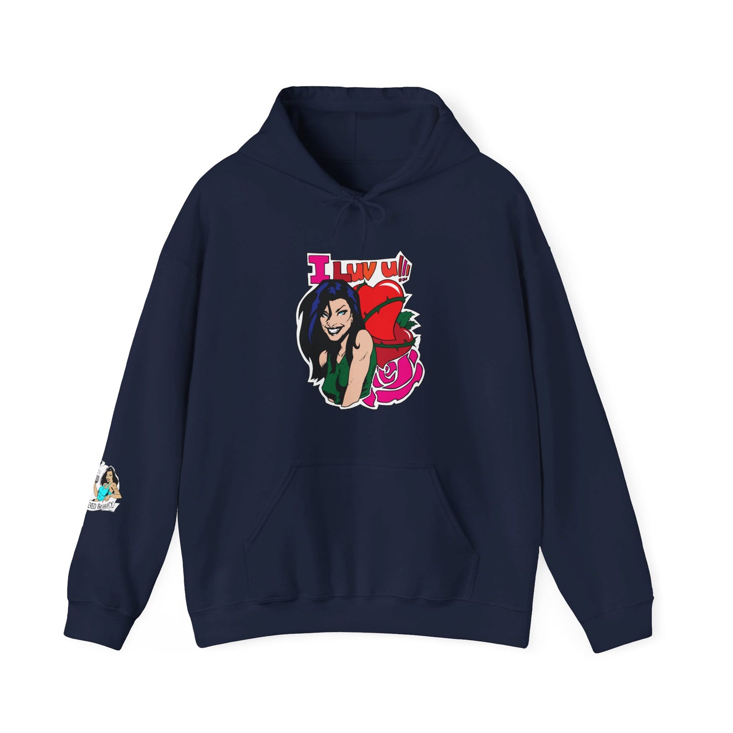 I Luv You Unisex Heavy Blend™ Hooded Sweatshirt