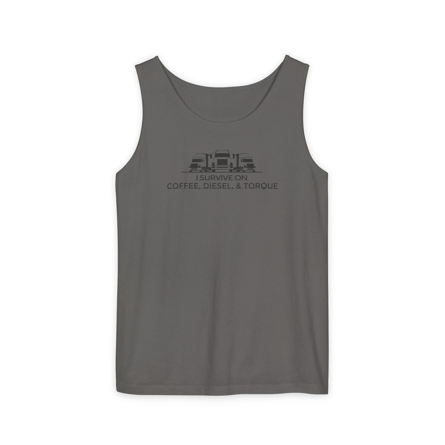 Trucker Survival Unisex Garment-Dyed Tank Top