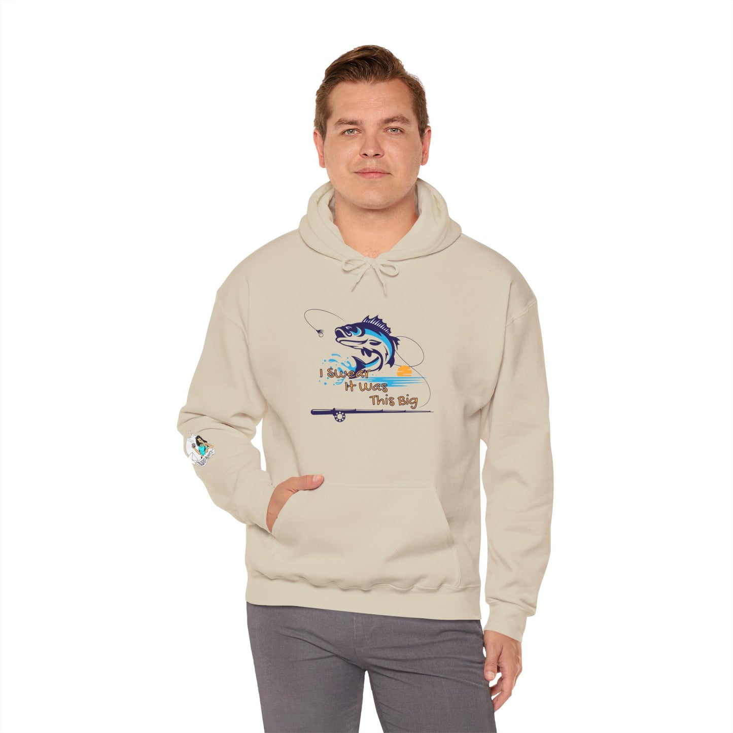 Big Ol Fish Unisex Heavy Blend™ Hooded Sweatshirt