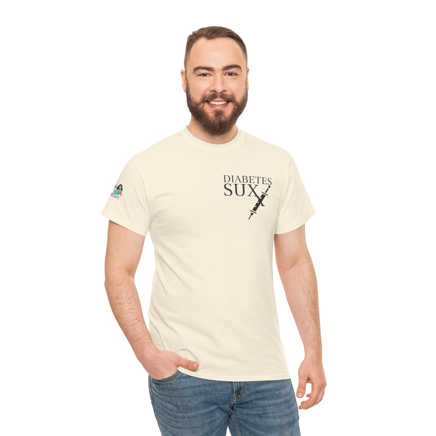 Diabetes Suxx Unisex Heavy Cotton Tee