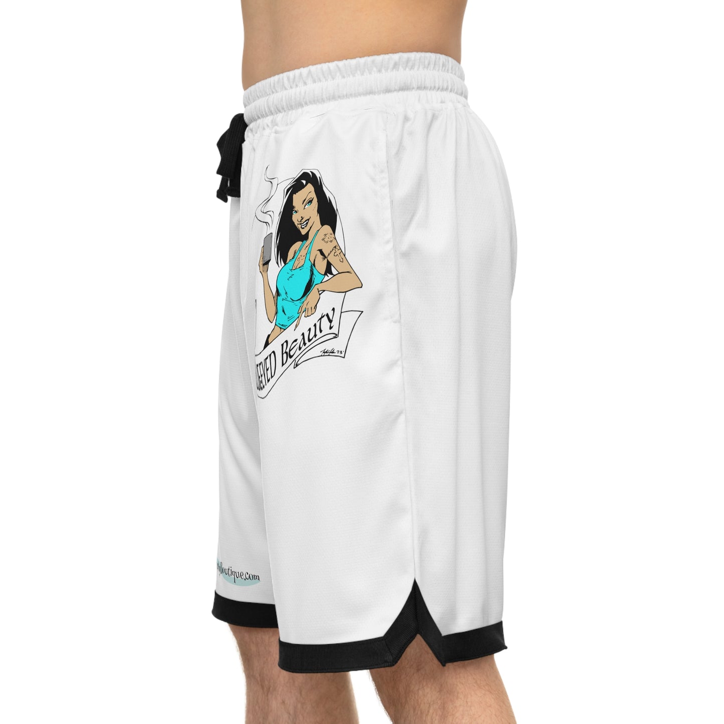 Basketball Rib Shorts (AOP)